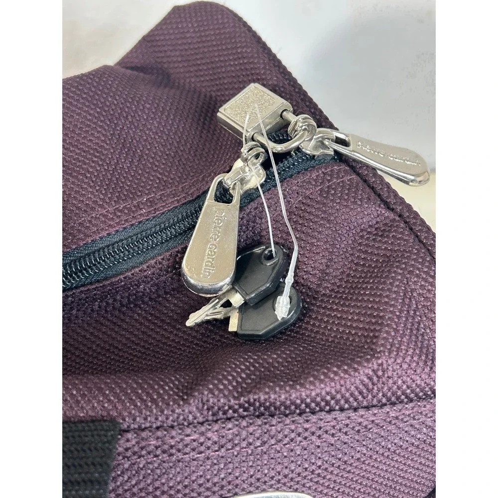 Pierre Cardin Carry-On Travel‎ Bag + Matching Toiletry Bag Set with strap